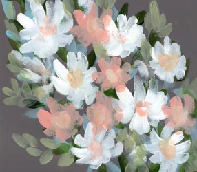Gedeckter Blumenstrauß