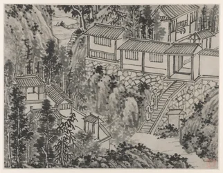 Zwölf Ansichten des Tigerhügels, Suzhou: Der Kiefer-Rückzugsort