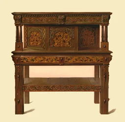 Eichenstehbuffet, 1904