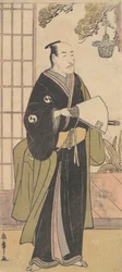 Der fünfte Ichikawa Danjuro in der Rolle des Oboshi Yuranosuke, 6. Monat, 1783