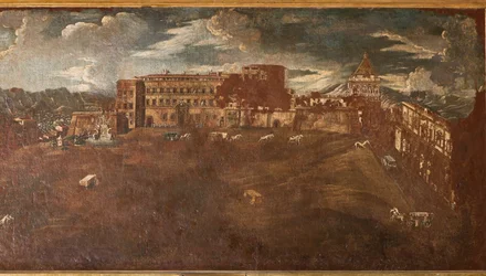 Ansicht des Königspalastes, ca. 1760