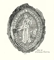 Siegel des Sherburn Hospitals