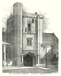 Das Beaufort-Tor, S Cross Hospital (Gravur)