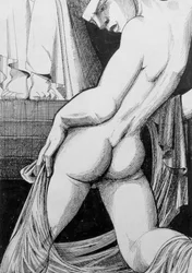Ganymed vor Zeus, 1923