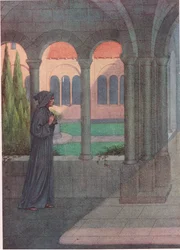 Abt Ernestus: „Langsam die Mauer hinauf stiehlt sich der Sonnenschein, stiehlt sich der Schatten“