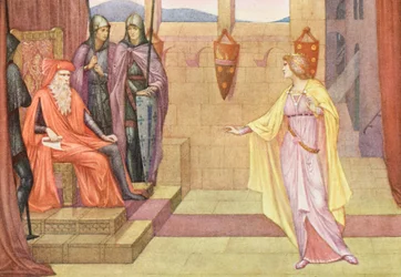 Die Goldene Legende: Irmingard und ihr Vater