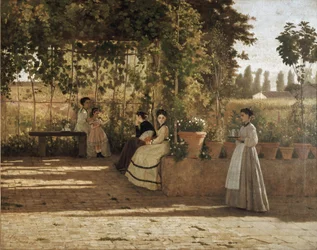 Ein Nachmittag (die Pergola)