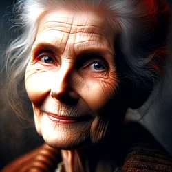 Ruth-"KI-geformte Lebensjahre: Porträts der Zeitlosigkeit"