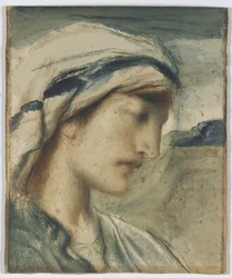 Figur mit Kopftuch