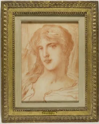 Kopf, um 1880