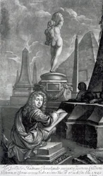 Adrian Beverland, graviert von Isaac Beckett