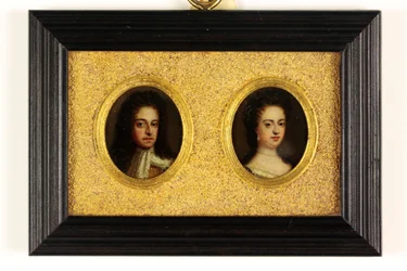 König Wilhelm III. und Königin Maria II.