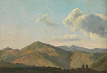 Gebirgige Landschaft bei Vicovaro, ca. 1786-97