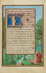 Bordüre mit der Erschaffung Evas