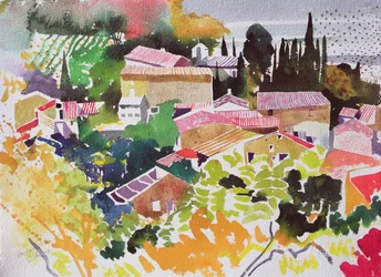 Vendanges II, Frankreich, 2012