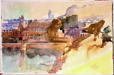 Vishnus Fuß, Jodphur, 2007