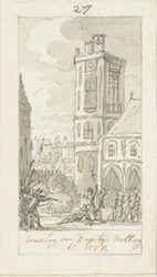 Der Tod von Kapitän Herman van der Helling, 23. November 1577