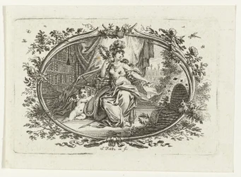 Minerva als Schutzherrin der Bildung und Künste
