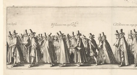 Der Begräbniszug (Platte 3), 1615