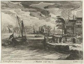 Landschaft mit Christus und dem Hauptmann von Kafarnaum