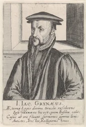 Porträt von Johann-Jacob Grynaeus