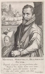 Porträt von Michiel Jansz. van Mierevelt