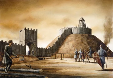 Pickering Castle, 11. Jahrhundert, ca. 1990-2010