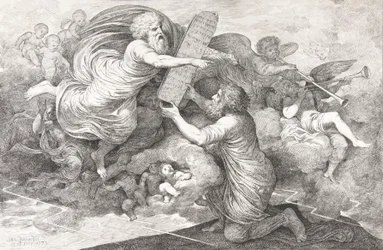 Moses auf dem Sinai, Die Tafeln des Gesetzes, 1773