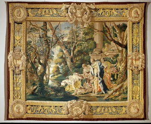 Moses aus den Wassern gerettet