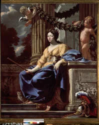 Allegorisches Porträt von Anne von Österreich (1601-1666)