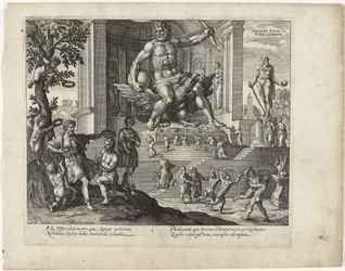 Das Bild des Jupiter in Olympia (Die sieben Weltwunder, Serientitel)