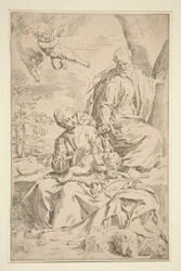 Ruhe auf der Flucht nach Ägypten