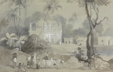Moschee in Borranypore