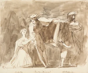 Szene aus Quentin Durward