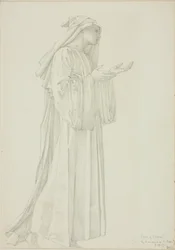 Figur eines Pilgers in Romaunt of the Rose