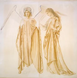 Liebe bringt Alkestis aus dem Grab zurück, 1863