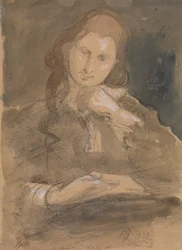 Porträtstudie von Martha, Lady Hayter