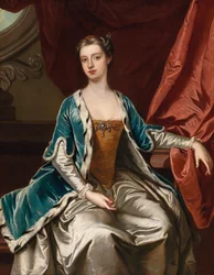 Porträt von Lady Mary Wortley Montagu 1689-1762