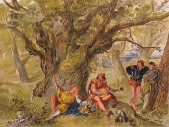 Wie es euch gefällt: Akt II, Szene V. Unter dem Grünholzbaum, gesungen von Amiens, ca. 1875