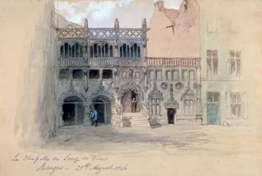 La Chapelle du Sang de Dieu, Brügge, 1846