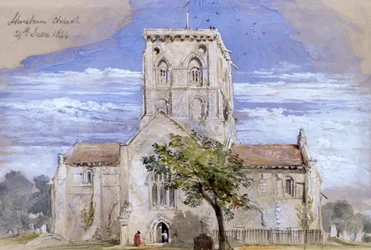 Shoreham Kirche, Kent, 1844
