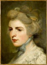 Porträt der Schauspielerin Frances Kemble 1759-1822, 1784