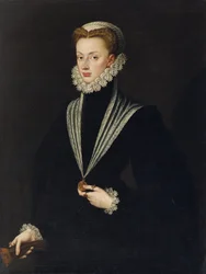 Porträt von Johanna von Österreich