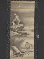 Lu Shang (Tai Gongwang) beim Angeln