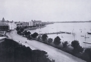 Bay Esplanade, Durban (s/w Foto)