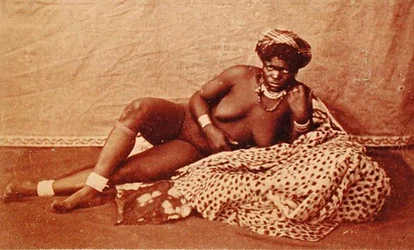Eine Zulu-Kleopatra, ca. 1880