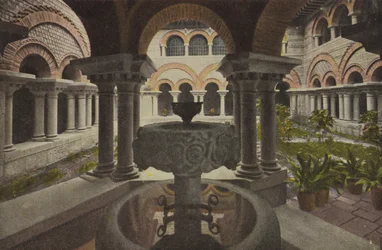 Montserrat: Romanischer Kreuzgang