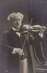 Porträt von Pablo de Sarasate