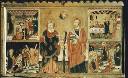 Altarbild von San Felipe und Santiago
