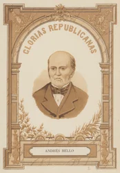 Andres Bello, venezolanischer Humanist, Politiker, Philosoph und Dichter